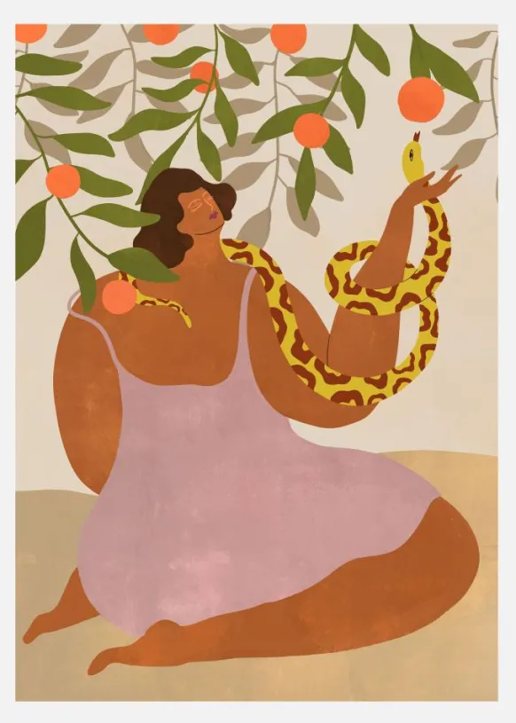 Smell The Orange Canvastavla (30x40 cm)