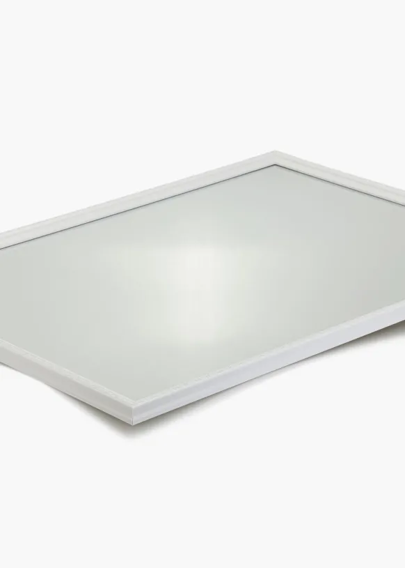 Spegel Abisko Vit 54x74 cm