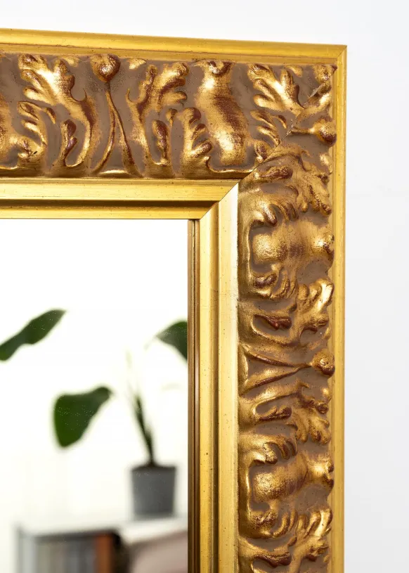 Spegel Baroque Guld 77x167 cm