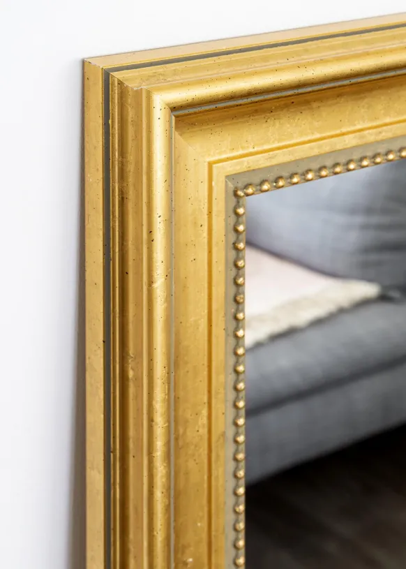 Spegel Baroque Klassisk Guld 75x165 cm