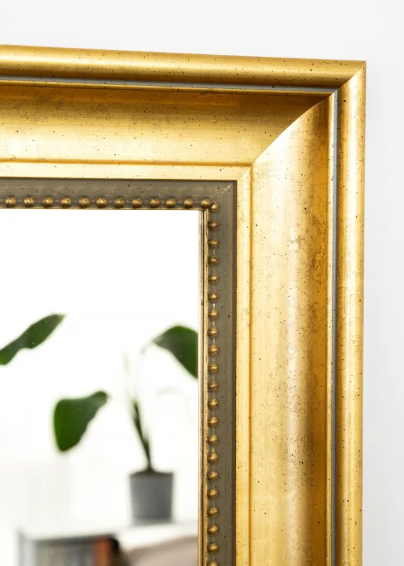Spegel Baroque Klassisk Guld 75x165 cm