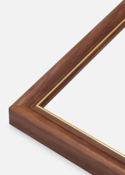 Spegel Canterbury Brun 34x44 cm