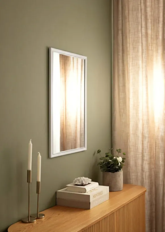 Spegel Canterbury Vit 54x74 cm