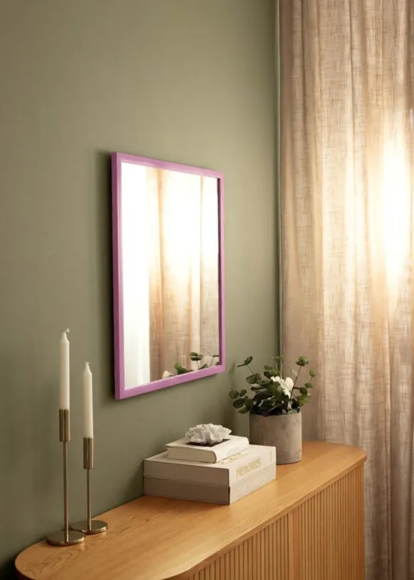 Spegel Dorset Rosa 63x63 cm