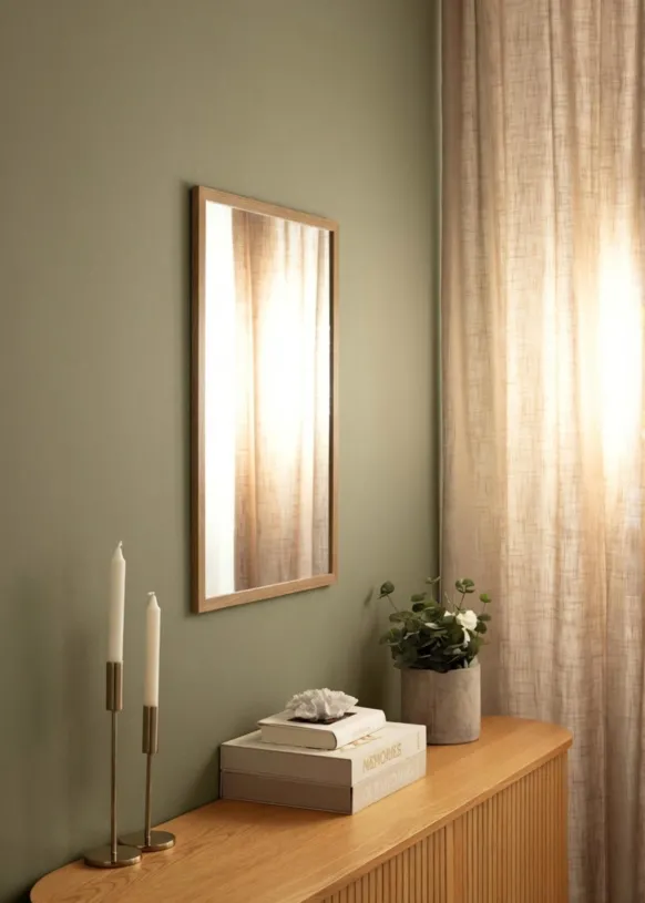 Spegel Salisbury Ek 53x73 cm