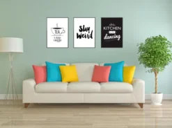 Stay Weird Poster (21x29.7 cm (A4))