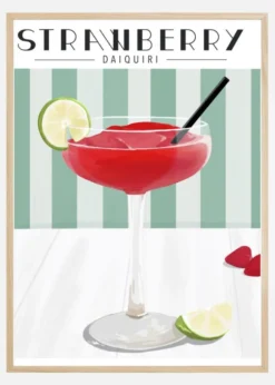 Strawberry Daiquiri Poster (21x29.7 cm (A4))