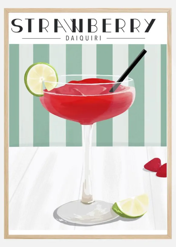 Strawberry Daiquiri Poster (21x29.7 cm (A4))