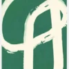 Strokes On Green 6 Canvastavla (30x40 cm)