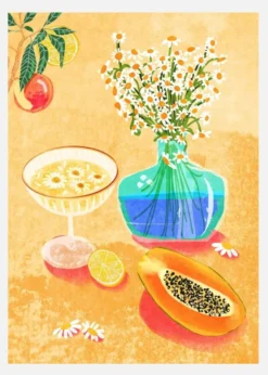 Summer Day Vibes Canvastavla (30x40 cm)