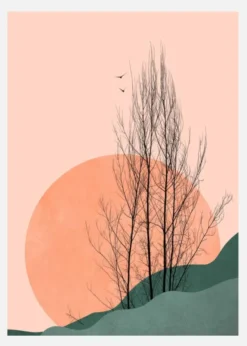 Sunset Memories Canvastavla (30x40 cm)