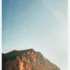 Sunset Mountain Canvastavla (30x40 cm)