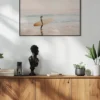 Surfer Cowgirl Poster (21x29.7 cm (A4))