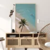 Surfing at the Beach Poster (21x29.7 cm (A4))