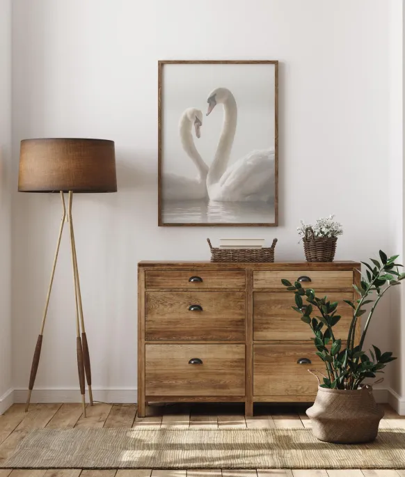 Swan Forever Poster (21x29.7 cm (A4))