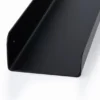 Tavelhylla Svart Metall 110 cm