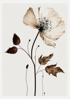 The Coffee Flower Canvastavla (30x40 cm)