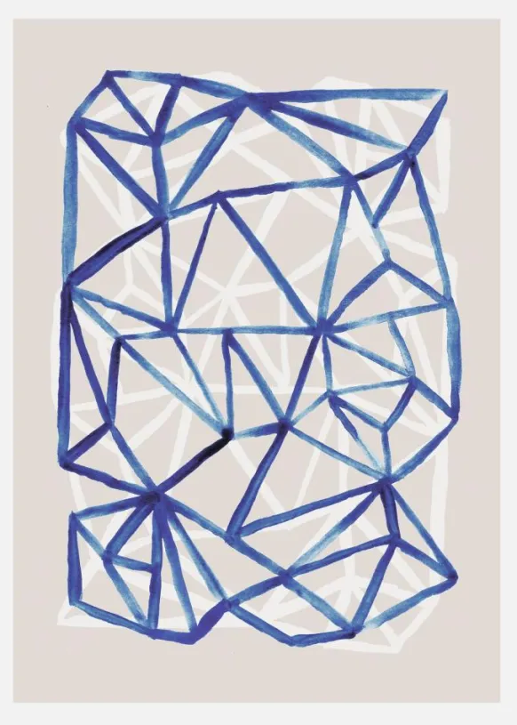 The Grid 1 Canvastavla (30x40 cm)