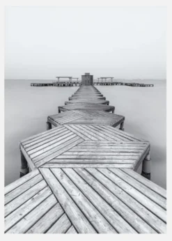 The Pier Canvastavla (30x40 cm)