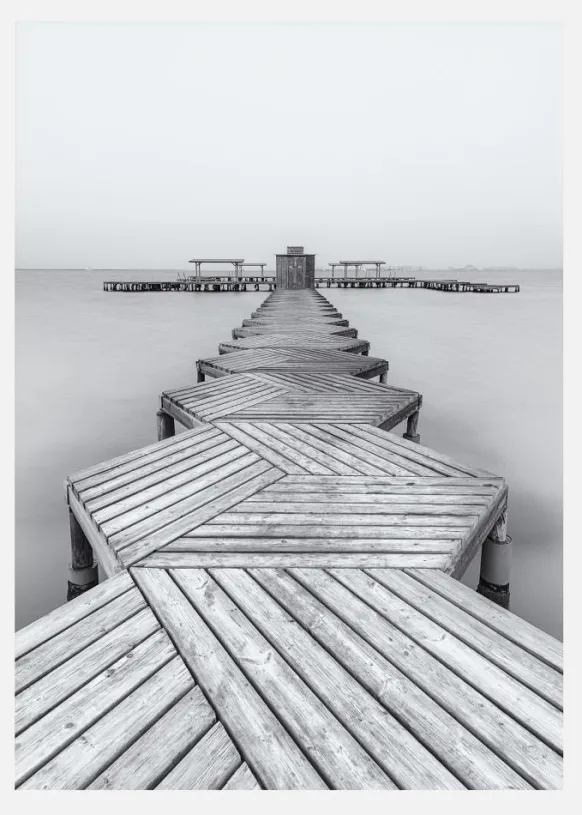 The Pier Canvastavla (30x40 cm)