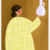 The Woman With Vase Canvastavla (30x40 cm)