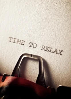 Time to Relax Poster (21x29.7 cm (A4))