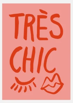 Traus Chic Pink Canvastavla (30x40 cm)
