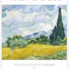 Van Gogh - Wheat Field With Cypresses Canvastavla (30x40 cm)