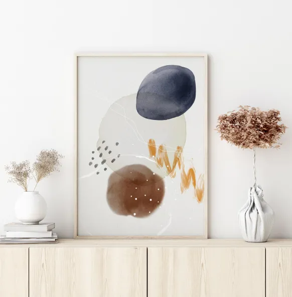 Watercolor Art No 16 Poster (21x29.7 cm (A4))