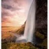 Water Falls Canvastavla (30x40 cm)