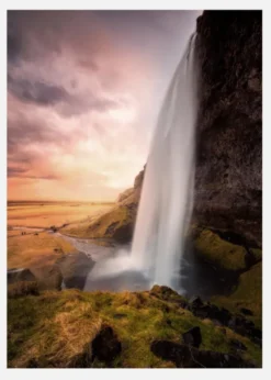 Water Falls Canvastavla (30x40 cm)