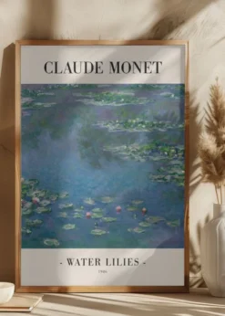 Water Lilies Poster (21x29.7 cm (A4))