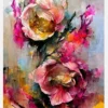 Wild Roses Canvastavla (30x40 cm)
