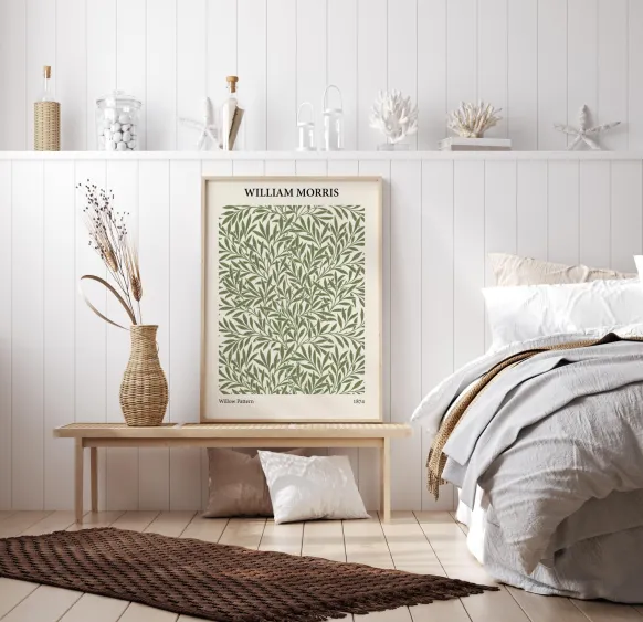 William Morris - Willow Pattern Poster (21x29.7 cm (A4))