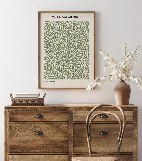 William Morris - Willow Pattern Poster (21x29.7 cm (A4))