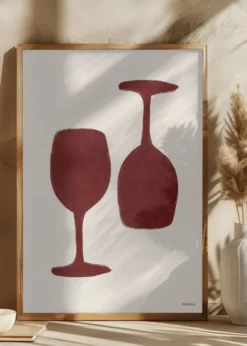Wine time Poster (21x29.7 cm (A4))